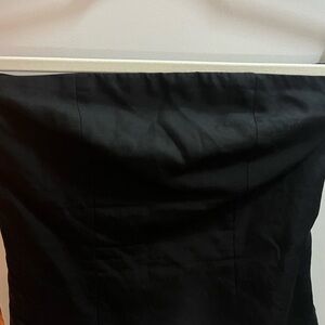 COS Linen Strapless Corset Top